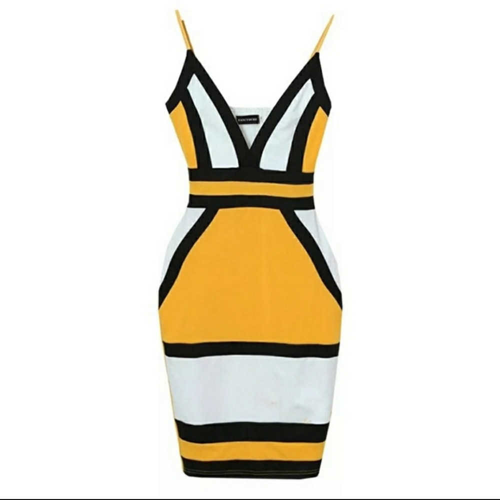 NWT Backless Knee Dress Bodycon